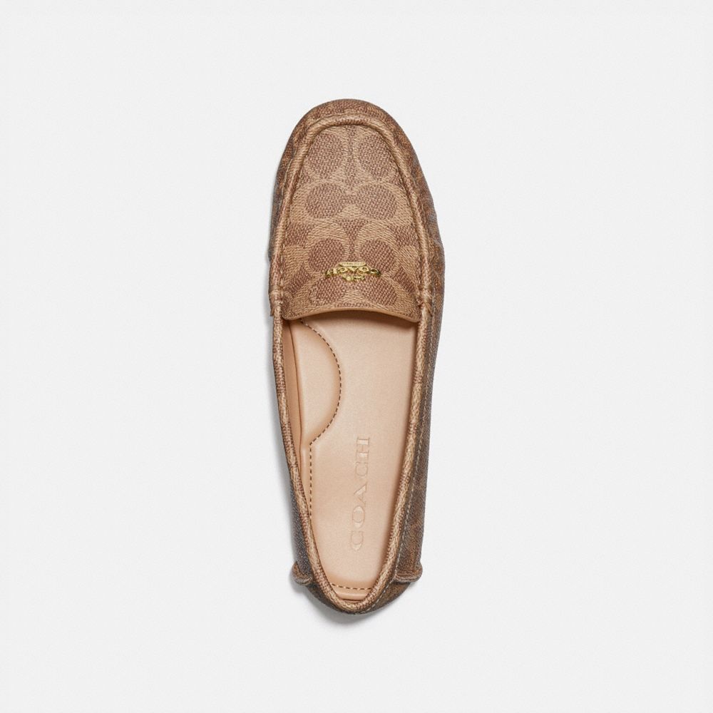 Women Coach Marley Driver Loafers Brown | CA_CH92032