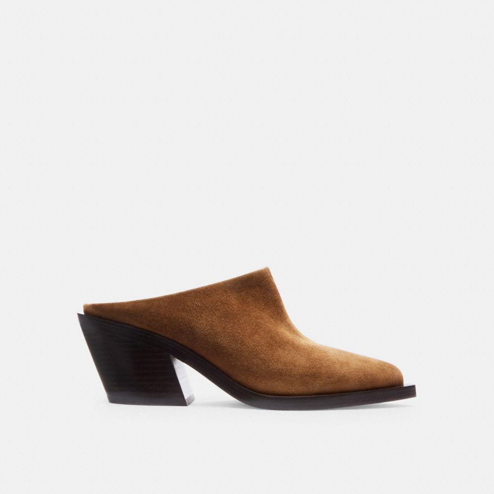 Women Coach Paloma Coconut Mules Brown | CA_CH22219