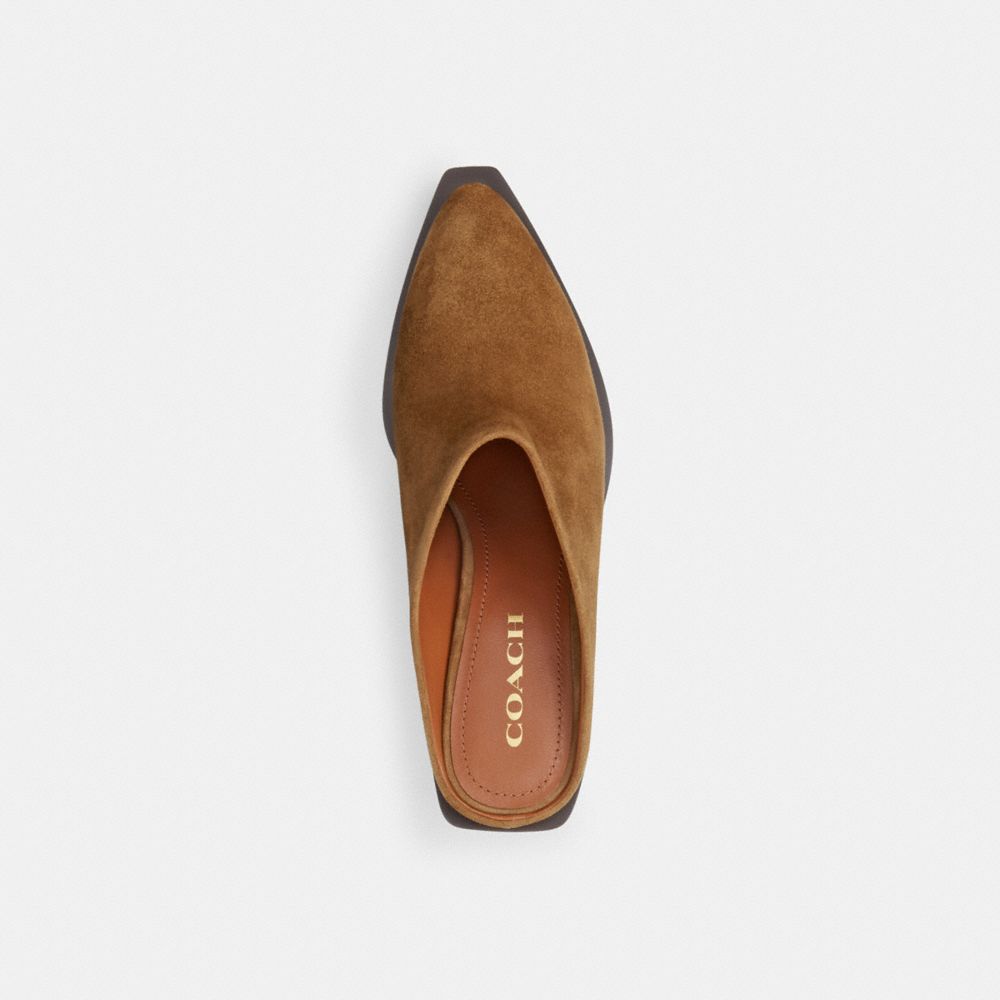 Women Coach Paloma Coconut Mules Brown | CA_CH22219