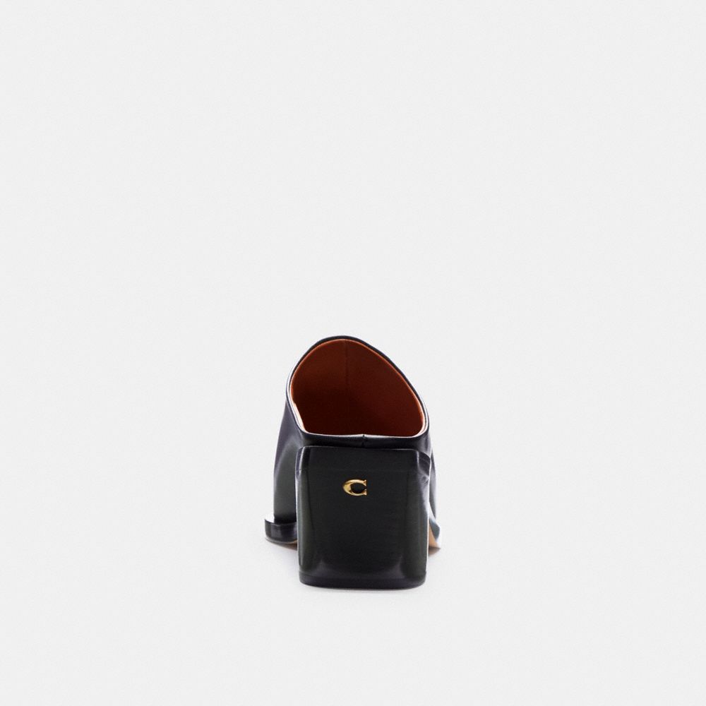 Women Coach Paloma Mules Black | CA_CH31450