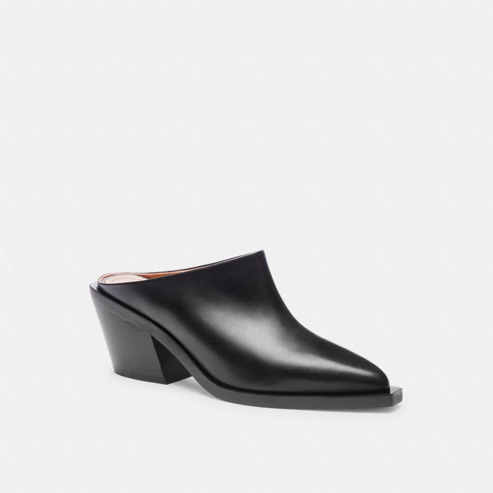 Women Coach Paloma Mules Black | CA_CH31450