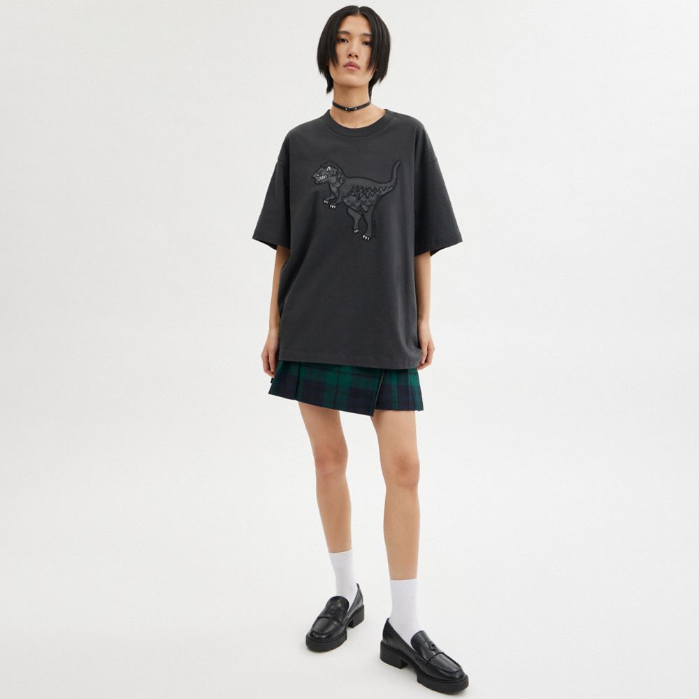 Women Coach Rexy T Shirts Black | CA_CH61590