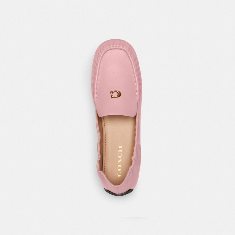 Women Coach Ronnie Soft Loafers Pink | CA_CH51169