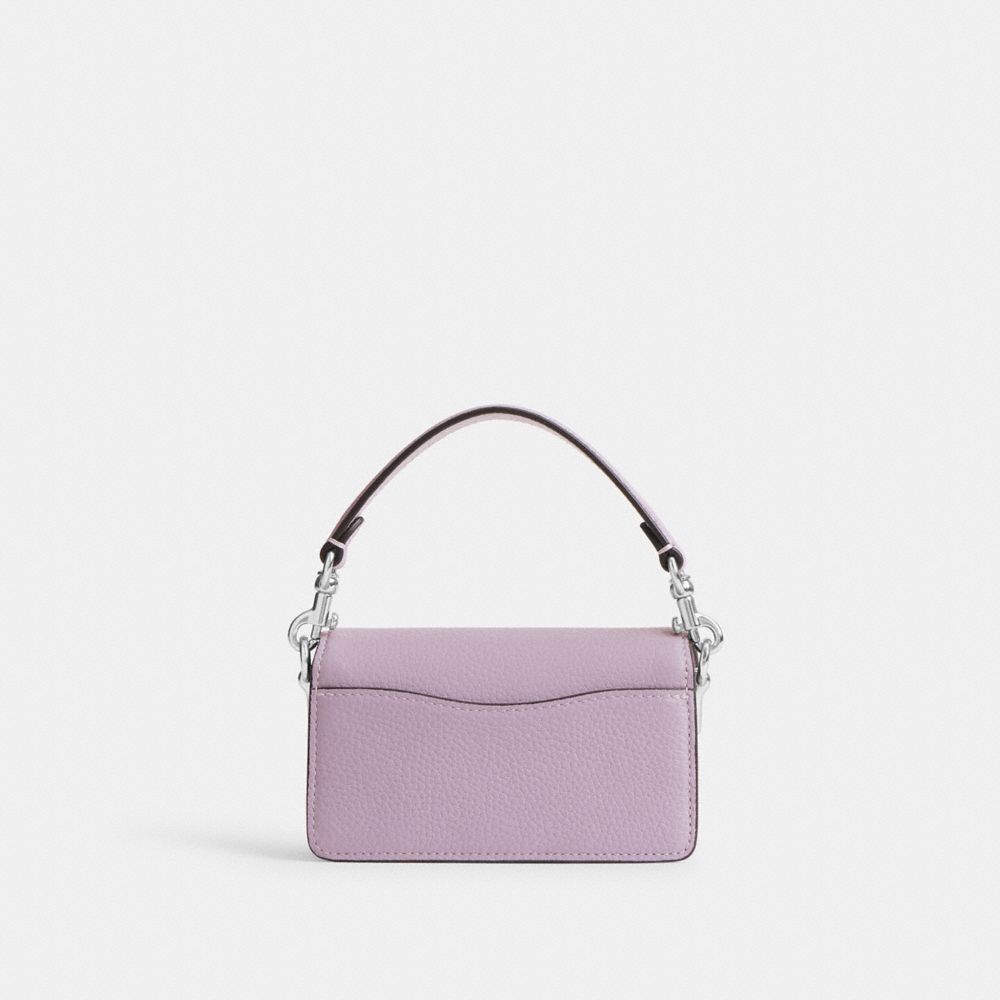 Women Coach Tabby 12 Crossbody Bags Silver / Purple | CA_CH32541