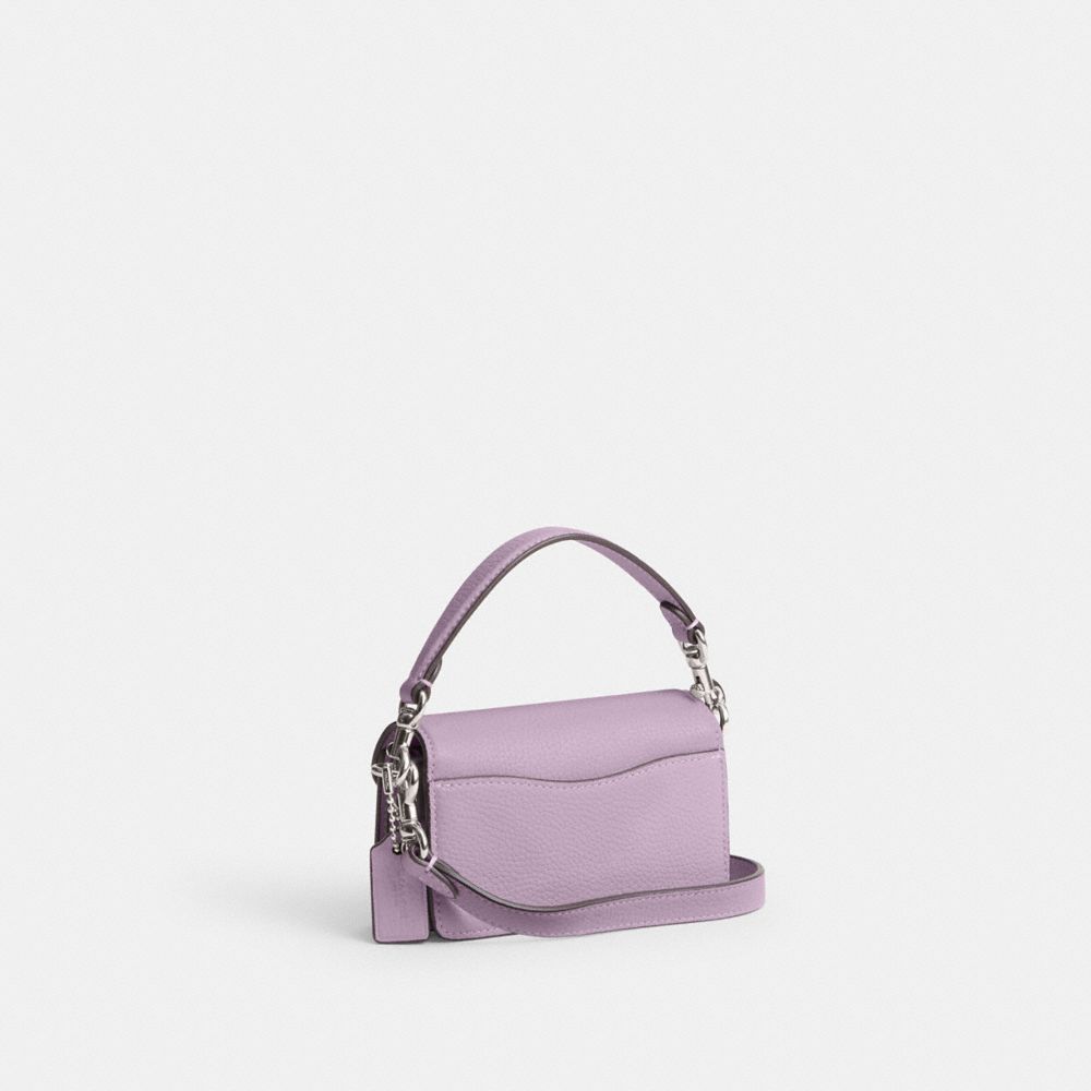 Women Coach Tabby 12 Crossbody Bags Silver / Purple | CA_CH32541