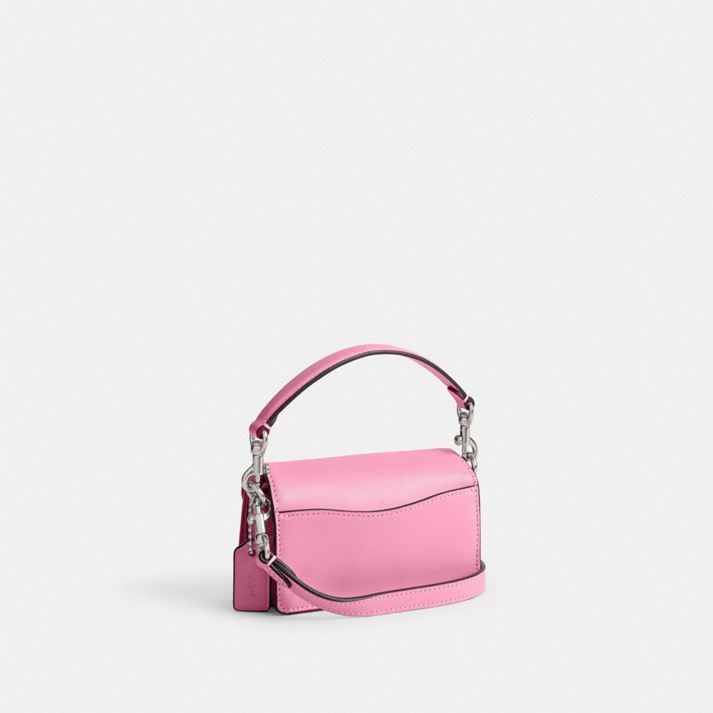 Women Coach Tabby 12 In Signature Crossbody Bags Silver / Pink | CA_CH18634