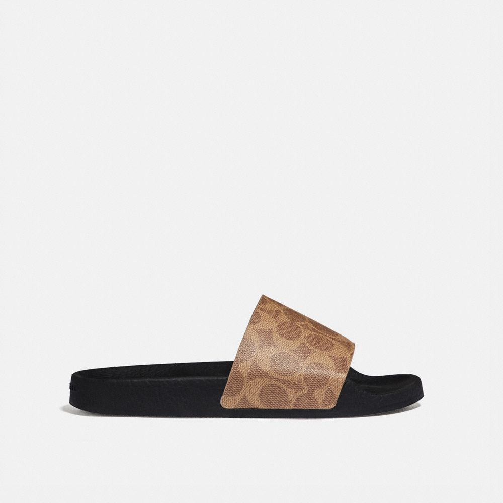 Women Coach Udele Sport In Signature Sandals Brown | CA_CH36713